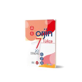 7. Sınıf Orjin Türkçe Deneme Gama Yayınları