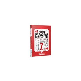 7. Sınıf Paragraf Deneme Pruva Akademi Yayınları