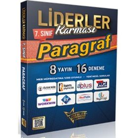 7. Sınıf Paragraf Denemeleri 8 Yayın 16 Deneme Liderler Karması