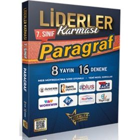 7. Sınıf Paragraf Denemeleri 8 Yayın 16 Deneme Liderler Karması