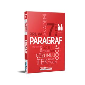 7. Sınıf Paragraf Soru Bankası Pruva Akademi