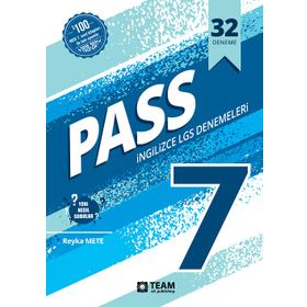 7. Sınıf Pass İngilizce LGS Denemeleri - Team Elt Yayınları