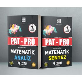 7. Sınıf Pat- Pro Matematik Seti - Analiz- Sentez - Curious&Genius Yayınları