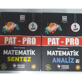 7. Sınıf Pat- Pro Matematik Seti - Analiz- Sentez - Curious&Genius Yayınları