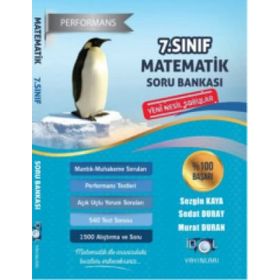 7.Sınıf Performans Matematik Yeni Nesil Soru Bankası-İdol yayınları