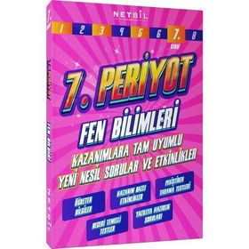 7. Sınıf Periyot Fen Bilimleri Etkinlikli Soru Bankası-Netbil Yayınları