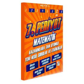 7.Sınıf Periyot Matematik Etkinlikli Soru Bankası-Netbil Yayınları