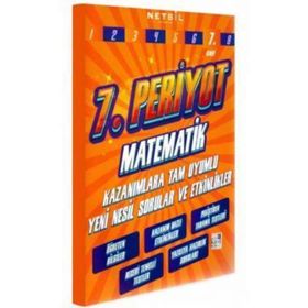 7.Sınıf Periyot Matematik Etkinlikli Soru Bankası-Netbil Yayınları