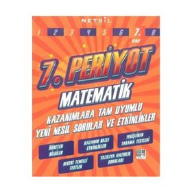 7.Sınıf Periyot Matematik Etkinlikli Soru Bankası-Netbil Yayınları