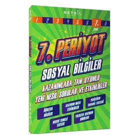 7.Sınıf Periyot Sosyal Bilgiler Etkinlikli Soru Bankası-Netbil Yayınları