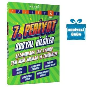 7.Sınıf Periyot Sosyal Bilgiler Etkinlikli Soru Bankası-Netbil Yayınları