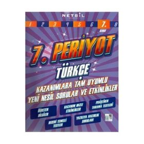 7. Sınıf Periyot Türkçe Etkinlikli Soru Bankası-Netbil Yayınları