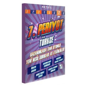 7. Sınıf Periyot Türkçe Etkinlikli Soru Bankası-Netbil Yayınları