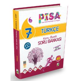 7. Sınıf PİSA 4B Türkçe Soru Bankası Damla Yayınevi