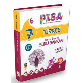 7. Sınıf PİSA 4B Türkçe Soru Bankası Damla Yayınevi