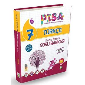 7. Sınıf PİSA 4B Türkçe Soru Bankası Damla Yayınevi