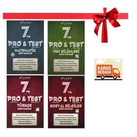 7. Sınıf Pro & Test Fen Bilimleri Soru Bankası - Bilfen Yayınları