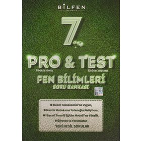 7. Sınıf Pro & Test Fen Bilimleri Soru Bankası - Bilfen Yayınları