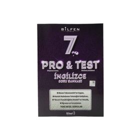 7. Sınıf Pro & Test İngilizce Soru Bankası - Bilfen Yayınları