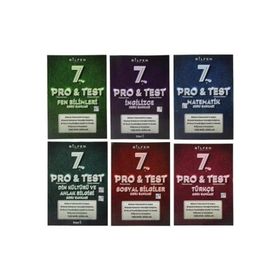 7. Sınıf Pro & Test Soru Bankası Seti - 6 Kitap - Bilfen Yayınları