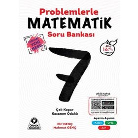 7. Sınıf Problemlerle Matematik Soru Bankası Örnek Akademi Yayınları