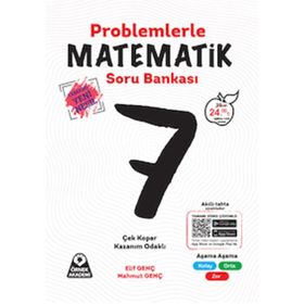 7. Sınıf Problemlerle Matematik Soru Bankası Örnek Akademi Yayınları