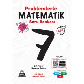 7. Sınıf Problemlerle Matematik Soru Bankası Örnek Akademi Yayınları