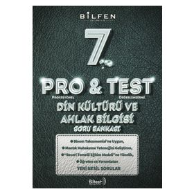 7. Sınıf ProTest Din Kültürü ve Ahlak Bilgisi Soru Bankası