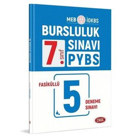 7. Sınıf Pybs Bursluluk Sınavı 5 Deneme Sınavı Data Yayınları