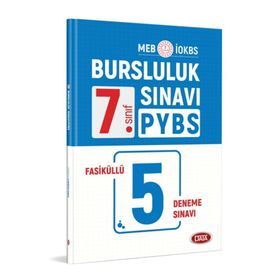 7. Sınıf Pybs Bursluluk Sınavı 5 Deneme Sınavı Data Yayınları
