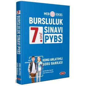 7. Sınıf PYBS-İOKBS Bursluluk Sınavı Konu Anlatımlı Soru Bankası Kollektif Data Yayınları
