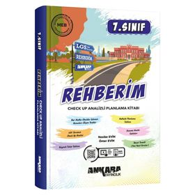 7. Sınıf Rehberim Check Up Analizli Planlama Kitabı Ankara Yayıncılık