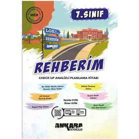 7. Sınıf Rehberim Check Up Analizli Planlama Kitabı Ankara Yayıncılık