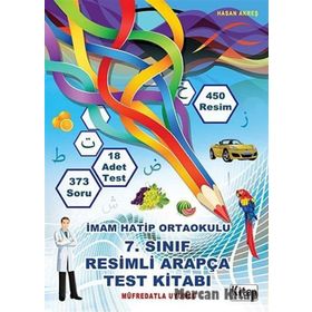 7. Sınıf Resimli Arapça Test Kitabı - Hasan Akreş
