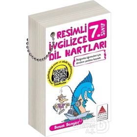 7. Sınıf Resimli İngilizce Dil Kartları Delta Kültür Yayınları