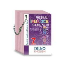 7. Sınıf Resimli İngilizce Kelime Kartı-Dilko Yayınları
