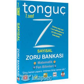 7. Sınıf Sayısal Soru Bankası-Tonguç Akademi Yayınları