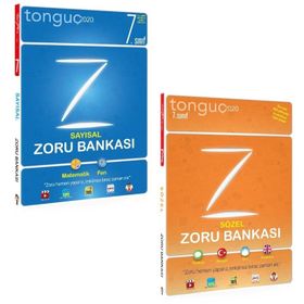 7. Sınıf Sayısal Sözel Tüm Dersler Zoru Bankası 2 Kitap Tonguç Akademi