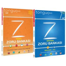 7. Sınıf Sayısal Sözel Tüm Dersler Zoru Bankası 2 Kitap Tonguç Akademi