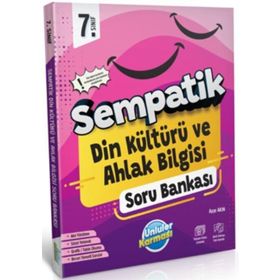 7.Sınıf Sempatik Din Kültürü ve Ahlak Bilgisi Soru Bankası Ünlüler Karması