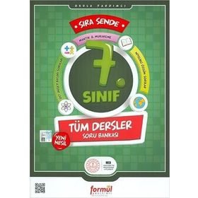 7. Sınıf Sıra Sende Tüm Dersler Soru Bankası Formül Yayınları