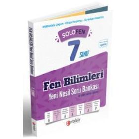7.Sınıf Solofen Yeni Nesil Fen Bilimleri Soru Bankası Artıbir Yayın