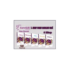 7.Sınıf Soru Bankası Seti 5 Kitap Karekök Yayınları