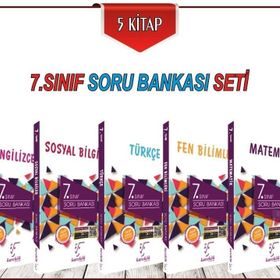 7.Sınıf Soru Bankası Seti 5 Kitap Karekök Yayınları