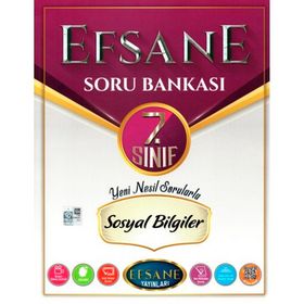 7. Sınıf Soru Bankası Sosyal Bilgiler-Efsane Yayınları