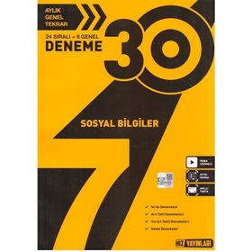 7. Sınıf Sosyal Bilgiler 30 Deneme - Hız Yayınları