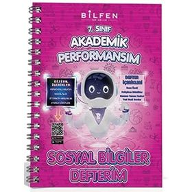 7.Sınıf Sosyal Bilgiler Akademik Performansım Defterim Bilfen Yayıncılık