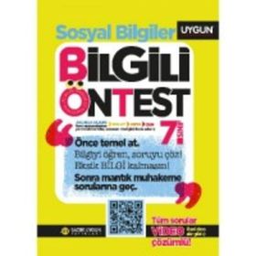7 Sınıf Sosyal Bilgiler Bilgili Ön Test