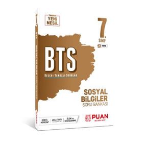 7. Sınıf Sosyal Bilgiler Bts Beceri Temelli Soru Bankası-Puan Yayınları