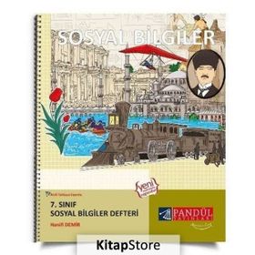 7. Sınıf Sosyal Bilgiler Defteri Pandül Yayınları